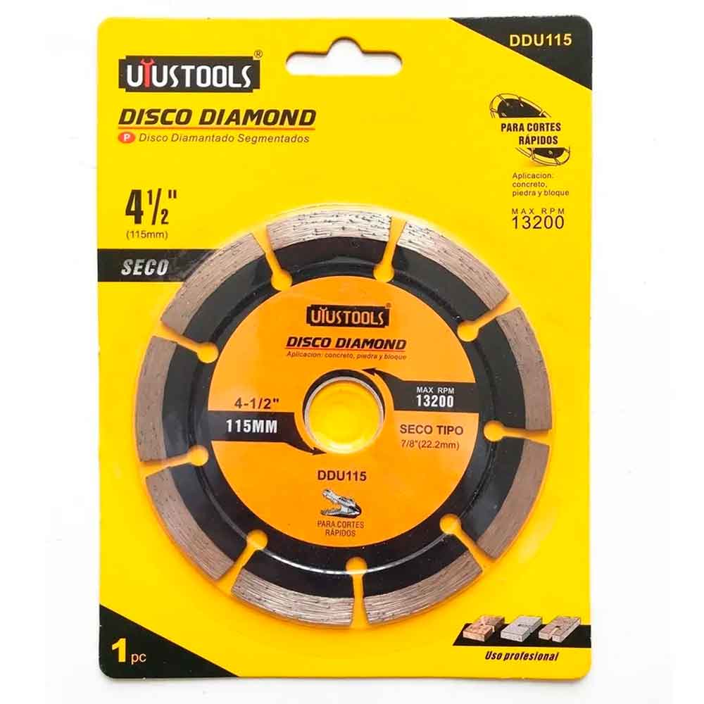DISCO DE CONCRETO UYUSTOOL N-4